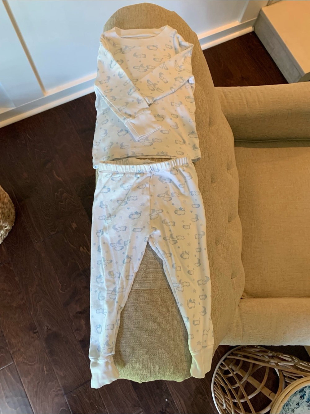 Kissy Kissy Cloud Print Pajama Set